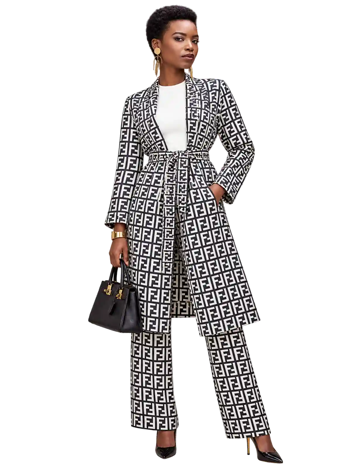 Monogram Longline Matching Set