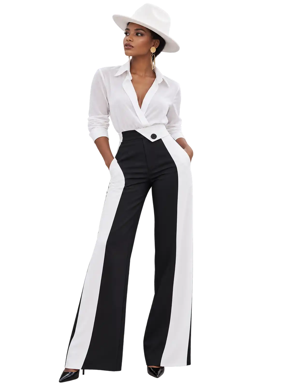 Monochrome Column Formal Set
